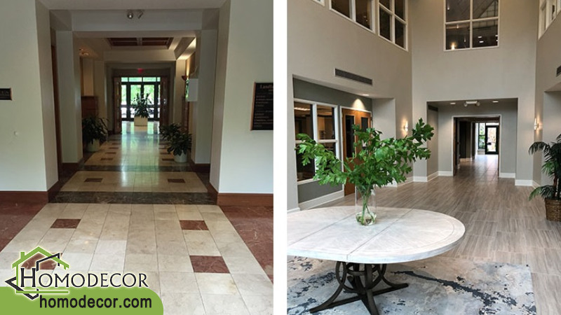 بازسازی لابی ساختمان های قدیمی 